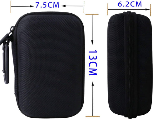 WERJIA Hard Carrying Case for Canon PowerShot SX720, SX620, SX730, SX740, G7X Digital Camera (Black)