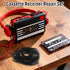 Gtziqa 50 Cassette 40-135 mm Cassette 4 mm Pcs Recorder Rubber Belts Recorder Repair Maintenance Tape Square Mix
