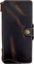 Yogurt Case Compatible for iPhone 17 Pro Max, Genuine Leather Wallet Cover Compatible
