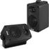 Pyle Indoor Outdoor Speakers Pair, 200 Watt Dual Waterproof 3.5” 2-Way Speaker System for Home, Boat, Marine