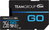 TEAMGROUP GO Card, 256GB x 2 Pack Micro SDXC UHS-I U3 V30 4K for GoPro & Action Cameras, High Speed Flash Memory