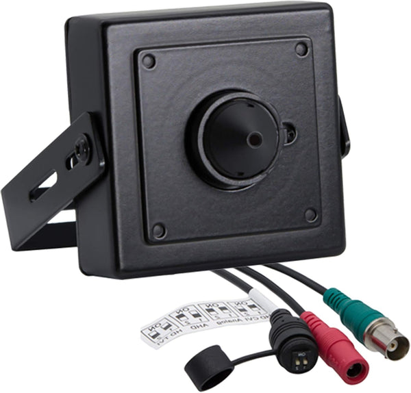 Evertech 1080p HD 4in1 Mini Hidden Camera, Analog Indoor with Wide Angle Pinhole Lens