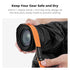 K&F CONCEPT Camera Rain Cover, Waterproof Camera Cover for Nikon Canon Sony DSLR/Mirrorless Cameras & Lenses