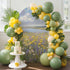 Jnbasdffb 7.2 Spring Floral Wedding Arch Cover, Stretchy Spandex Arch Backdrop Stand Covers FT, Oil Painting Pastoral