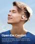 truefree F2 Open Ear Headphones, Bluetooth 5.3 Sport Earbuds with 16.2mm Enhanced Bass, Dual Mic, 15H Playtime, App