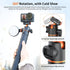 VRIG 55" 6/ 360 13 55 inches AC-71 Action Camera Selfie Stick Tripod for DJI Osmo Action Osmo Nano, Dual-Direction