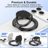 REPIND 360 17 Max/17 Pro/17/16/15/14/13/12,Samsung,Android,iPad Magnetic Phone Ring Holder for MagSafe Dual-Side