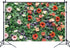 MOONDECO Flower Wall Backdrop Colorful Floral Photography Background Mixed Color Gerbera Daisy Photo
