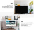 Holibanna TV and Monitor Stand for Home Organization