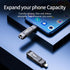 SSK 128GB,Up 200 USB3.2 USB C Flash Drive to MB/S Read Speed USB-C-Thumb-Drive,Dual Flash Drives with USB-C
