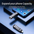 SSK 3.2 64GB,Up 200 USB Flash Drive to MB/S Read Speed USB C Memory Stick,Dual USB C Thumb Drive with USB Type-C