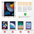 Hi Space Case for iPad 9th 8th 7th Generation, Shockproof Smart Cover with Pencil Holder, Auto Sleep Wake