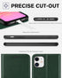 TUCCH Wallet Case for iPhone 11 - TPU Shockproof Inner Shell, PU Leather RFID Blocking Magnetic Stand Cover