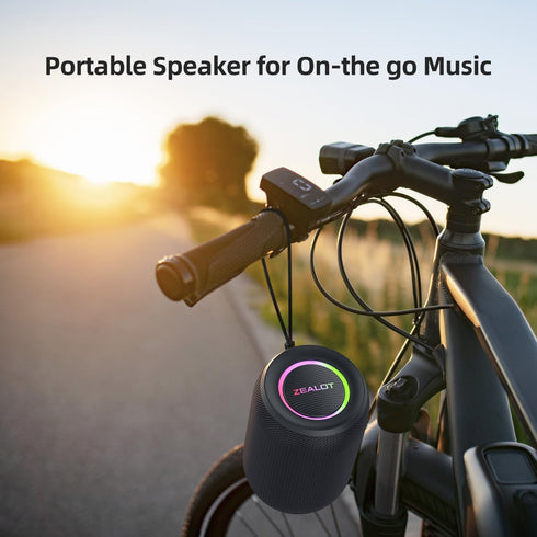 ZEALOT Bluetooth Speaker - S32pro (15W New Version) Portable Wireless Speaker, Loud Stereo Sound, Dual Pairing,