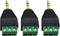 Poyiccot 3.5mm Screw Terminal Connector - 3.5mm 1/8 inch Male to AV 3 Screw Terminal Headphone Stereo Audio Connector