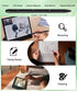 Ciscle 2, 4096 5 Magnetic EMR Stylus Pen for Remarkable No Charging Needed, Pressure Levels, Palm Rejection, Tilt