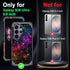 Miqala S26 S26 5G,Colorful for Galaxy Ultra Case,Glow in The Dark Three Layer Heavy Duty Shockproof Protection Hard