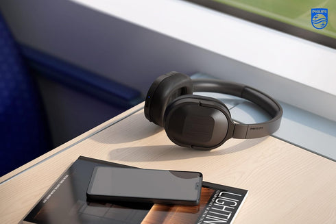 Philips Active Noise Cancelling Bluetooth Headphones H6506, Lightweight, 30h Playtime, Deep Bass