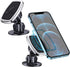 WixGear Universal Stick On Swivel Mount (2 Pack) Dashboard Magnetic Phone Holder for Car, Mini Tablets with Fast
