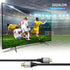 Zazalon 4k 50 2.0 4K@60Hz, 3D, PS4/5,Projector, HDMI Cable FT,High Speed HDMI Cord, Support ARC, HDR, Ethernet