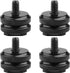Camera Hot Shoe Mount to 1/4"-20 Tripod Screw Adapter,Flash Shoe Mount for