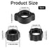 Skrfren 9 Pack 17mm Ball-Adapter Fixed Adapter, Phone Holder Tightening Nut Replacement Head Bracket Holder Ring