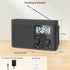 DreamSky AM FM Portable Radio - Battery Powered or Plug in for Home Outdoor, Strong Reception