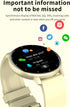 Smart Watch Men, Bluetooth Call, 1.32" HD Full Touch Screen, IP67 Waterproof, Yellow Stainless Steel Sport Watch