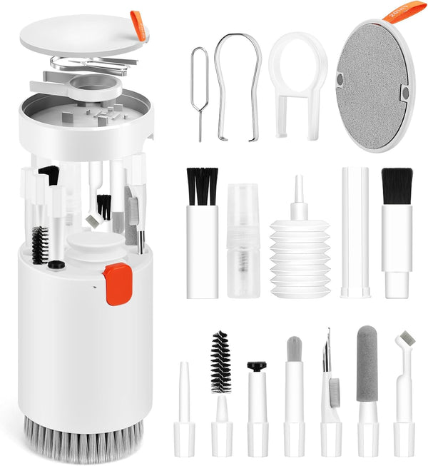 FYY Phone Keyboard Laptop Cleaner Kit - 20-in-1 Multi-Tool Electronic Device Clean Brush, Computer Screen Cleaning
