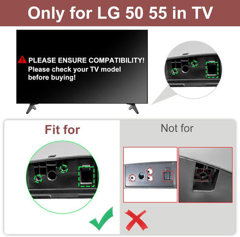Maozhren 50 55 Inch 50UQ/55UQ 50UQ8100 50UQ81006LB 50UQ7070 50UQ7070ZUE 55UQ7590 55UQ7590PUB MAM643660 Series TV Stand