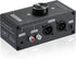 Stereo Audio Preamplifier - Black XLR Balanced RCA 3.5mm Input/Output Converter Adapter, Gain 20dB Phono Preamp
