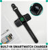 3-in-1 Portable Charger 5000mAh Battery, Ultra-Compact Fast Charging Support for iPhone, USB-C Devices, Smartwatch