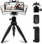 LINKCOOL Mini Phone Tripod, Lightweight Tabletop Travel Stand with 360 Metal Ball Head,