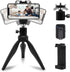 LINKCOOL Mini Phone Tripod, Lightweight Tabletop Travel Stand with 360 Metal Ball Head,