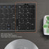 Luqeeg Foldable Bluetooth Keyboard, 81 Keys Pocket Keyboard, Rechargeable Full Size Slim Keyboard for Windows Tablet PC