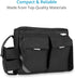 PROAIM Cube-111 AC Pouch (Large) for Camera Assistants, Zippered Top Opening, External Pocket for Extra Storage