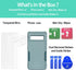 Jeylly for Google Pixel 7 Pro Case, Slim Fit Full Body Hybrid Shockproof Silicone Bumper Hard Cover