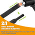 Annbes Hardware 26 Ft-3/8 Inch 2:1 Heat Shrink Wire Loom Braided Cable Sleeves,Heat Resistant Fabric Woven Shrink