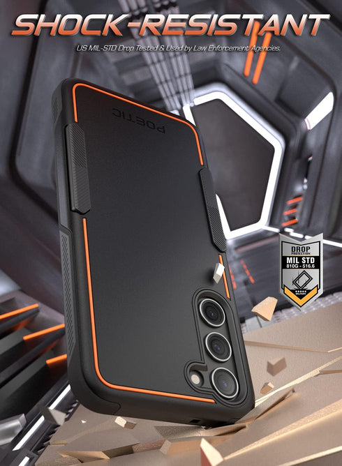 Poetic Neon Case for Samsung Galaxy S23 5G (6.2-inch), Slim Shockproof Anti-Fingerprint & Water Resistant Cover