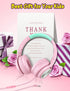 Kids Headphones with Microphone, Wired Over Ear Headsets, Volume Limited 85dB/94dB for Boys Girls Teens, Travel