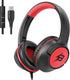 Kids Headphones Wired with USB C Plug, 85/94 dB Volume Limit Foldable