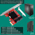 PCIE 3.0 to 4-Ports SATA III Expansion Card for Desktop PCs, Plug and Play for Windows, MAC, Linux