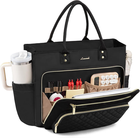 LOVEVOOK Teacher Tote Bag for Women Work, Laptop Bag Work Tote Bag Nurse