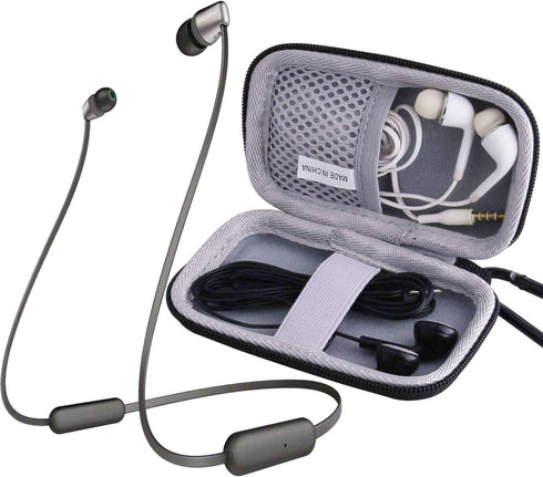 WERJIA Hard EVA Travel Case for Sony Wi-Xb400/Wi-C200/ WI-C310 Wireless in-Ear Headphones. Earphone