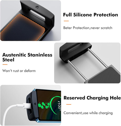 OATSBASF Car Phone Mount for Z Fold, 360° Rotatable Vent Phone Tablet Mount for Samsung Galaxy Z Fold 5 4 3/iPad Mini