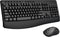 E-YOOSO Wireless Keyboard and Mouse Combo - 2.4GHz Full-Sized Ergonomic Keyboard with Wrist Rest, USB Mouse