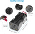 QTEATAK 4 1.5V x AA Batteries Battery Holder Wire Leads