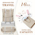 Backpack Backpack Leisure,16 Inch,Apricot Convertible Laptop for Women Men Carry on Tote Teacher Bookbag for College