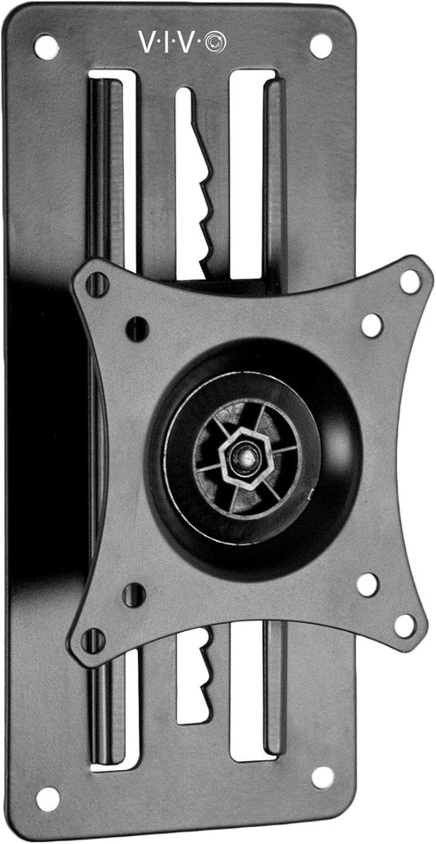 VIVO Height Adjustable 17 to 32 inch Single Monitor Articulating Wall Mount for Standing Workstations