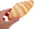 3pcs Set, Realistic Fake Bread Loaves Lifelike Simulated Croissant Models for Photography, Bakery Display, and Kitchen